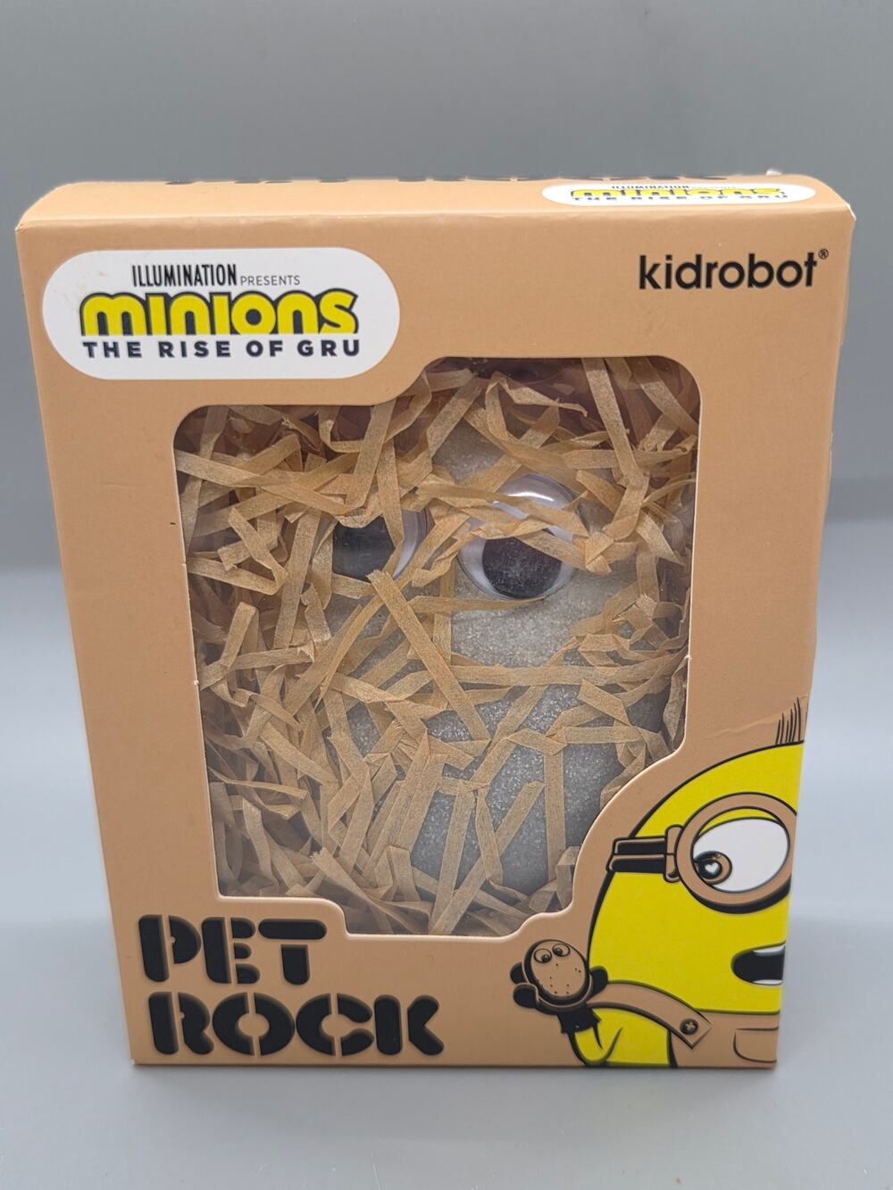 Kidrobot Minions The Rise of Gru Pet Rock 2022